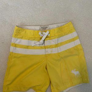 Abercrombie & Fitch Yellow Swim Trunks — Looks New 